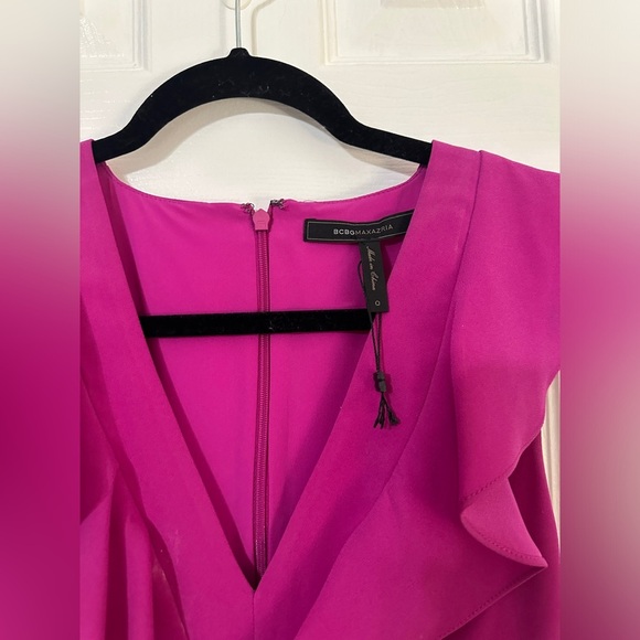 BCBGMaxAzria Ruffle Cocktail Dress - Picture 5 of 12